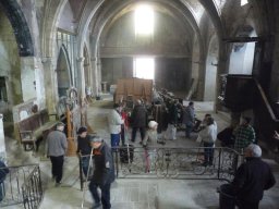 Nettoyage de l'église