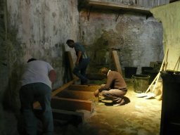 Nettoyage de l'église